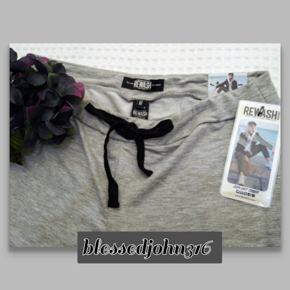 Rewash Brand Gray Joggers NWT - Picture 5 of 5
